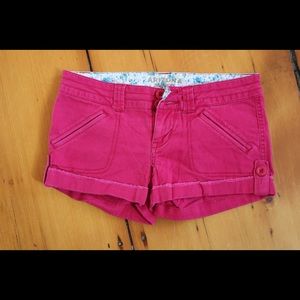 Pink shorts